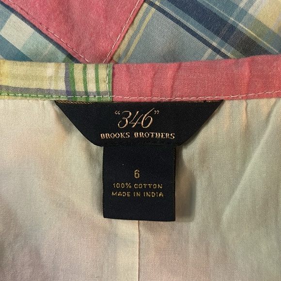 Brooks Brothers Multicolor Patchwork A-Line Skirt - Picture 4 of 4